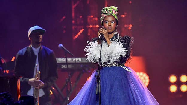 Lauryn Hill and Andra Day delivered moving performances of Nina Simone's music at the at the Rock and Roll Hall of Fame induction ceremony.