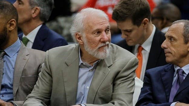Was Gregg Popovich merely praising LaMarcus Aldridge, or was he shading Kawhi? Fans have some theories.