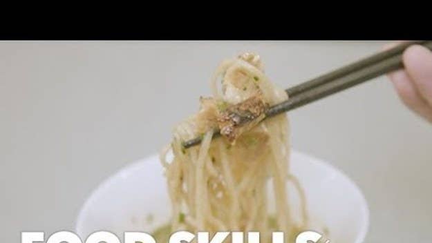 Renowned noodle master Ivan Orkin of Ivan Ramen is one of a handful of ramen chefs who have started to introduce New Yorkers to the gospel of tsukemen, in which cold noodles are dipped into a bowl of extra-potent broth to soak up flavor. Check it out on this episode of Food Skills. 