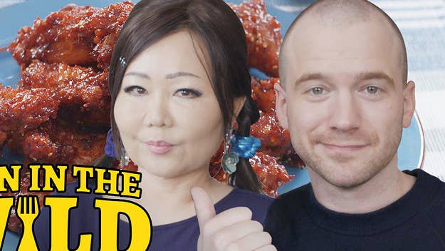 Hi everybody! On the season finale of Sean in the Wild, Sean Evans teams up with YouTube cooking legend Maangchi for a crash-course in one of the world's most celebrated chicken dishes. That's right, Sean and Maangchi are joining forces to batter, sauce, and double-fry their own batch of spicy Korean fried chicken.