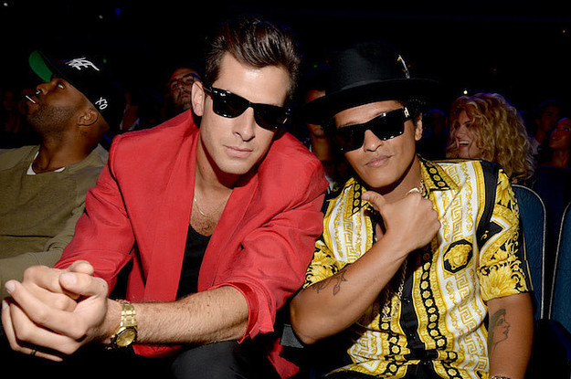 Bruno Mars and Mark Ronson Have One Less 