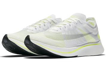 Nike Zoom Fly SP 'White/Volt/Glow' AJ9282 107 (Pair)