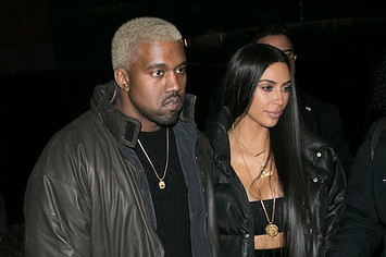Kim and Kanye in New York City