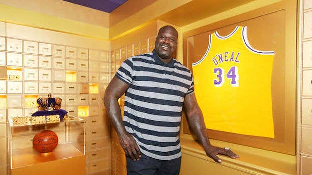 In an upcoming interview on HBO's 'Real Sports with Bryant Gumbel,' Shaquille O'Neal tells a story of one of his college professors failing him for a brand centered around himself. 