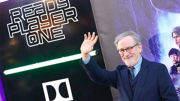Thanks to VR technology, Spielberg was able to treat the computer-generated world like an actual movie set. 