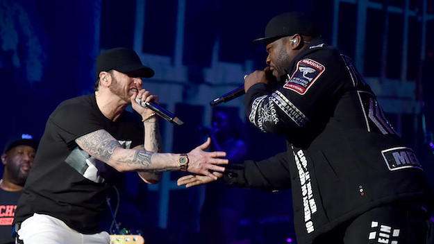 Eminem Reunites With Dr. Dre and 50 Cent During Coachella Set