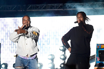 Kanye and ASAP Rocky at 2016 Coachella