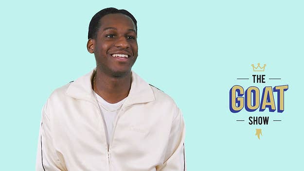Leon Bridges stops by The GOAT Show to sing his favourite Ginuwine song, talk vintage fashion and hit a stellar Dougie