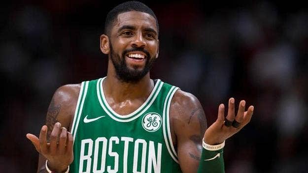 Kyrie Irving's Instagram feed must be mind-blowing.