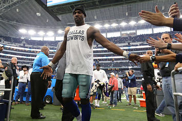 Dez Bryant following a game against the Ravens.
