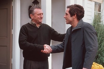 Ben Stiller (R) 'Greg Focker' and Robert De Niro (L) 'Jack Byrnes' 'Meet the Parents.'