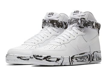 Nike Air Force 1 High 'White/Black/White' AT3293 100 (Pair)