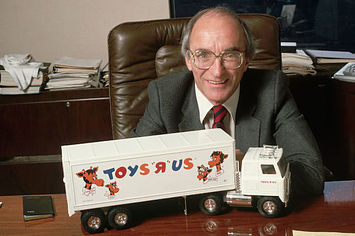This is a picture of the founder of Toys 'R' Us.
