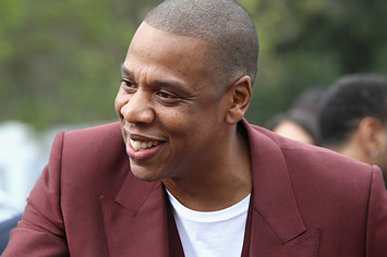 Jay Z at a Pre Grammy Brunch