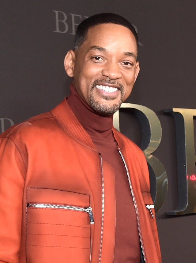 closeup of Will Smith smiling