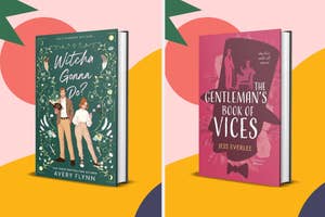 Two book covers side by side