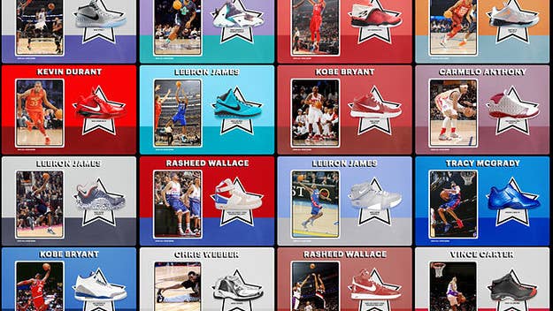 The NBA All-Star Game is a place for players and brands to show off the newest sneakers. Here's a look at the best of the best.