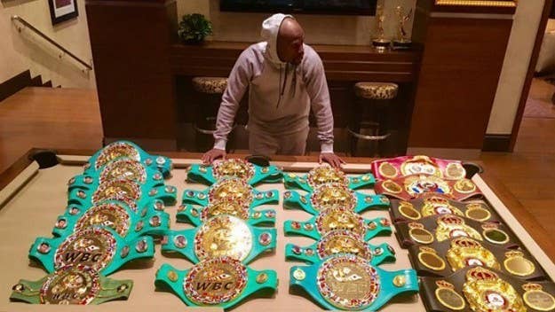 Mayweather has clearly spent some time thinking about his 50th fight.