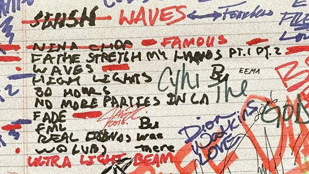 We went through the signatures to figure out who's been in the studio with 'Ye.