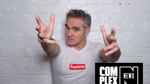 British musician Morrissey has been unveiled as the face of Supreme’s Spring/Summer 2016 Campaign. 