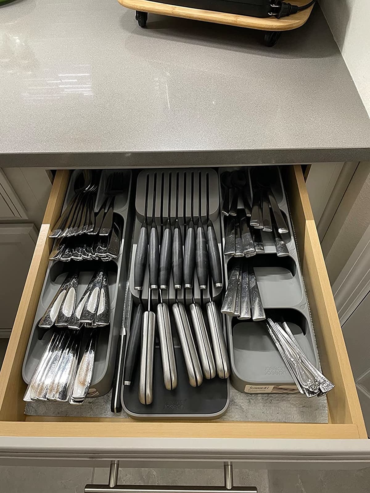 Reviewer image of cutlery organizer