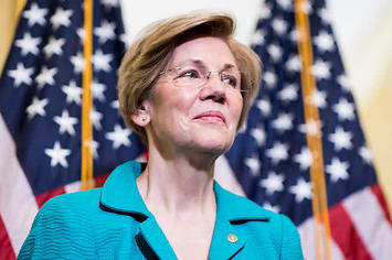 This is a picture of a Elizabeth Warren.