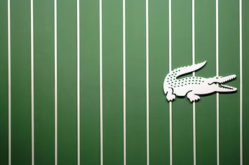 Lacoste crocodile logo