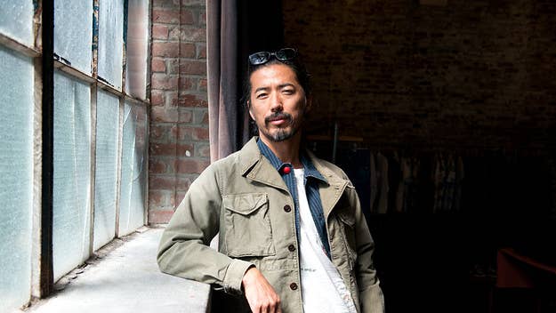 The Visvim designer talks about his Fall/Winter 2018 collection and what it’s been like for hip-hop to adopt his clothes and sneakers.
