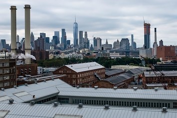 NYC skyline.