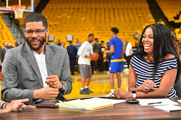 Michael Smith and Jemele Hill, former hosts of ESPN's 'SportsCenter'