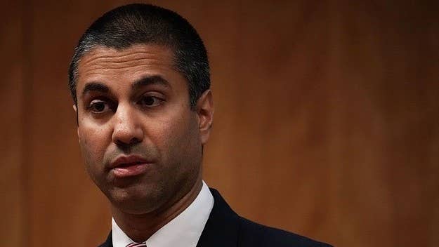 The FCC chairman and enemy of net neutrality really tried it.