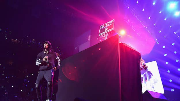 A Boogie performed his bouncy hit with Audiomack's trap symphony.