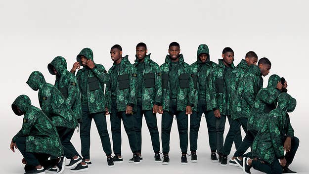 Stone Island launch the new alligator camo print for SS18. Stone Island Continues Their SS18 Releases with the Launch of the Alligator Camo Print
