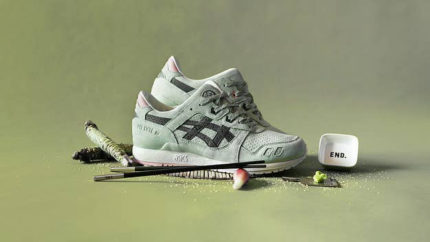 ASICSTIGER & END collaborate on the GEL-LYTE III 'Wasabi' 