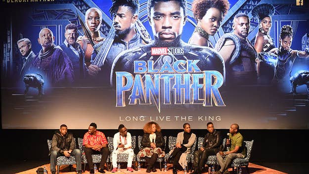 'Black Panther' is coming out of the four-day weekend heading toward an astonishing projected $218 million debut.