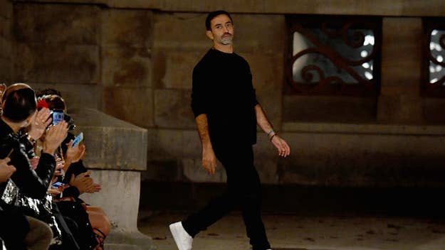 Tisci exited the Givenchy brand last year after more than a decade as its creative director.