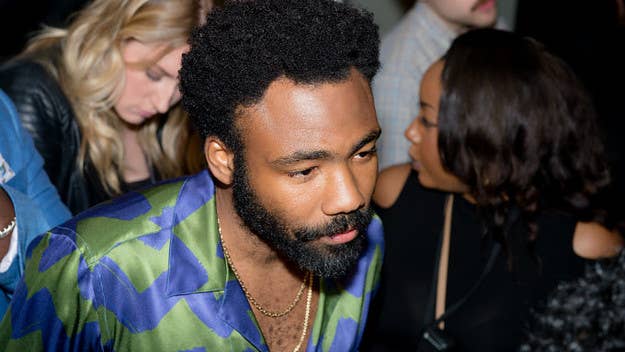 "Childish Gambino's for the children," Glover told the 'Late Show' audience.