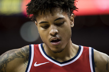 Kelly Oubre Jr. #12 of the Washington Wizards.