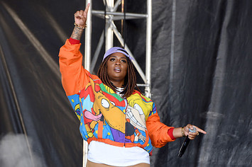 Kamaiyah performs onstage during the Meadows Music and Arts Festival.