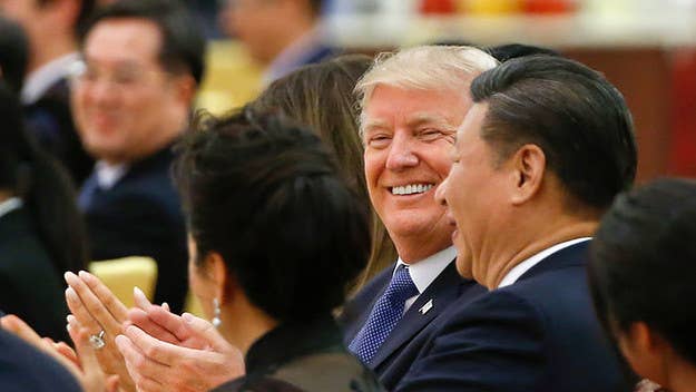 Donald Trump praised China's Communist Party's move to abolish presidential terms.