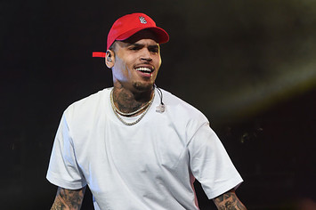 Chris Brown performs on stage at The Big Show at Little Caesars Arena
