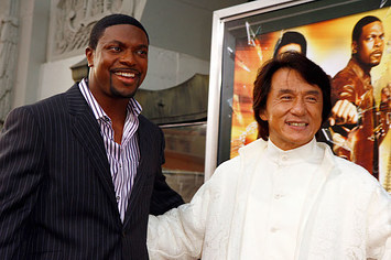 Chris Tucker and Jackie Chan, star of the 'Rush Hour' franchise.