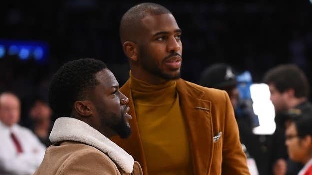 Kevin Hart claims he once dunked on CP3.