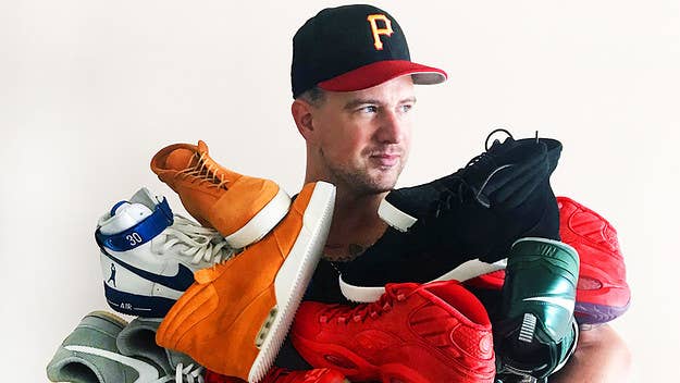 After selling off most of his sneaker collection in 2015, eight pairs from what’s left of the John Geiger's personal stash are now up for sale on letgo.