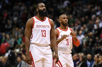 James Harden and Chris Paul.
