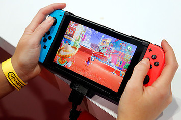 This is a photo of Nintendo Switch.