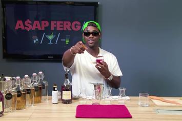 ASAP Ferg Makes His Sweet and Spicy Cognac Drink