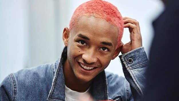 Jaden Smith has partnered with Pharrell's G-Star Raw to create a collection of sustainable denim.
