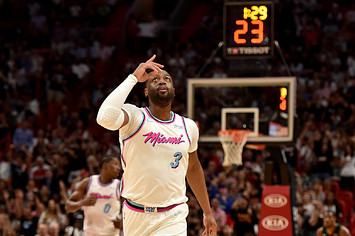 Dwyane Wade Miami Heat Return 2018