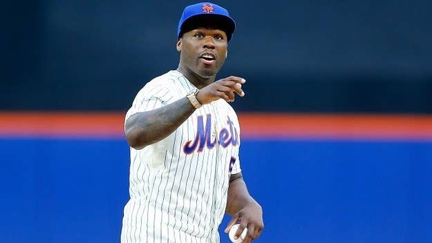 50 Cent's dreadful first pitch at that one Mets game has gone down in MLB history.